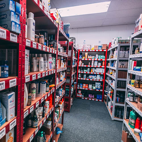 vue interieure Pharmacie du Centre de Gravelines