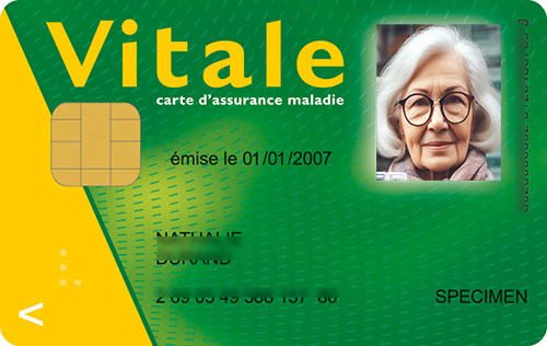 carte vitale mise à jour par la pharmacie du Centre de Gravelines